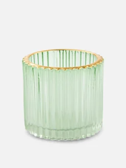 Primark Perfume Para El Hogar|Portavelas Estriado Para Velas De Té