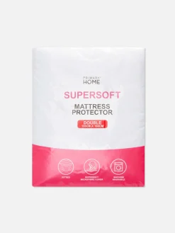 Primark Protectores Para Colchones Y Almohadas|Protector De Colchón De Microfibra Para Cama Doble