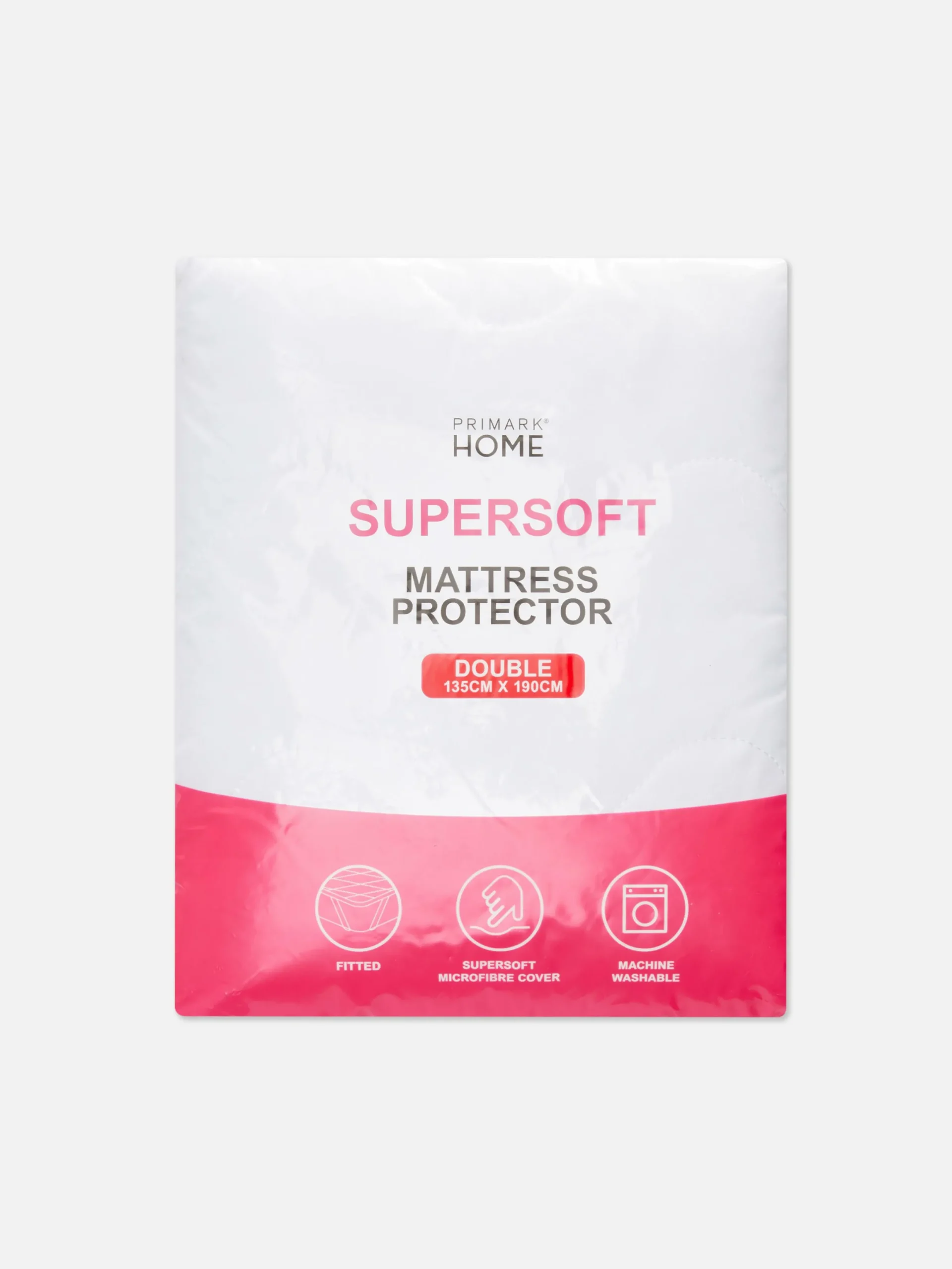 Primark Protectores Para Colchones Y Almohadas|Protector De Colchón De Microfibra Para Cama Doble