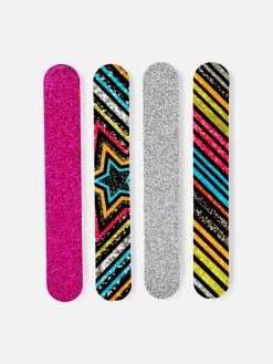 Primark Tratamientos Para Las Uñas|PS... Limas De Uñas Con Purpurina