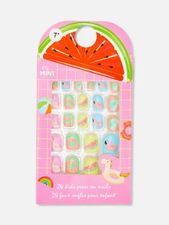 Primark Uñas Postizas|PS... Miniuñas Postizas Con Estampado Gráfico De PS...