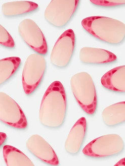 Primark Uñas Postizas|PS... Uñas Postizas Con Punta De Efecto Cocodrilo