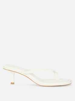 Mujer Primark Tacones|Sandalias De Dedo Con Tacón Chincheta