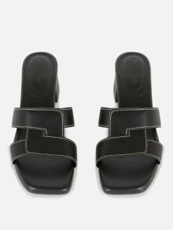 Mujer Primark Tacones|Sandalias De Tacón Con Tiras Unidas