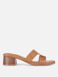 Mujer Primark Tacones|Sandalias De Tacón Con Tiras Unidas
