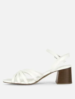 Mujer Primark Sandalias|Sandalias De Tacón Con Tiras Cruzadas