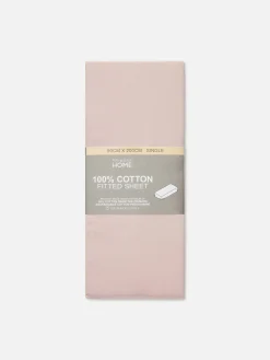 Primark Sábanas Y Fundas De Almohada|Sábana Bajera Ajustable De Algodón Para Cama Individual