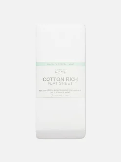 Primark Sábanas Y Fundas De Almohada|Sábana Encimera De Algodón Para Cama King Size