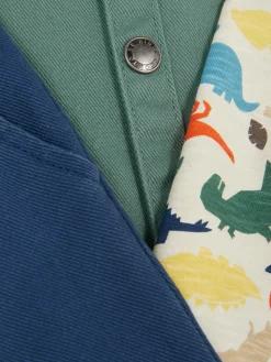 Primark Conjuntos Y Sets|Set De Camisa-chaqueta, Chinos Y Camiseta De Dinos