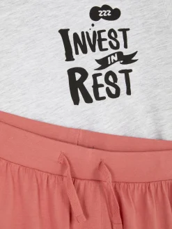 Hombre Primark Pijama|Set De Pijama De Pantalones Cortos Y Camiseta