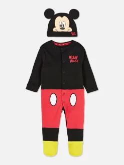 Primark Conjuntos Y Sets|Bodis Y Pijamas Para Bebé|Set De Pijama Y Gorro De Mickey Mouse De Disney
