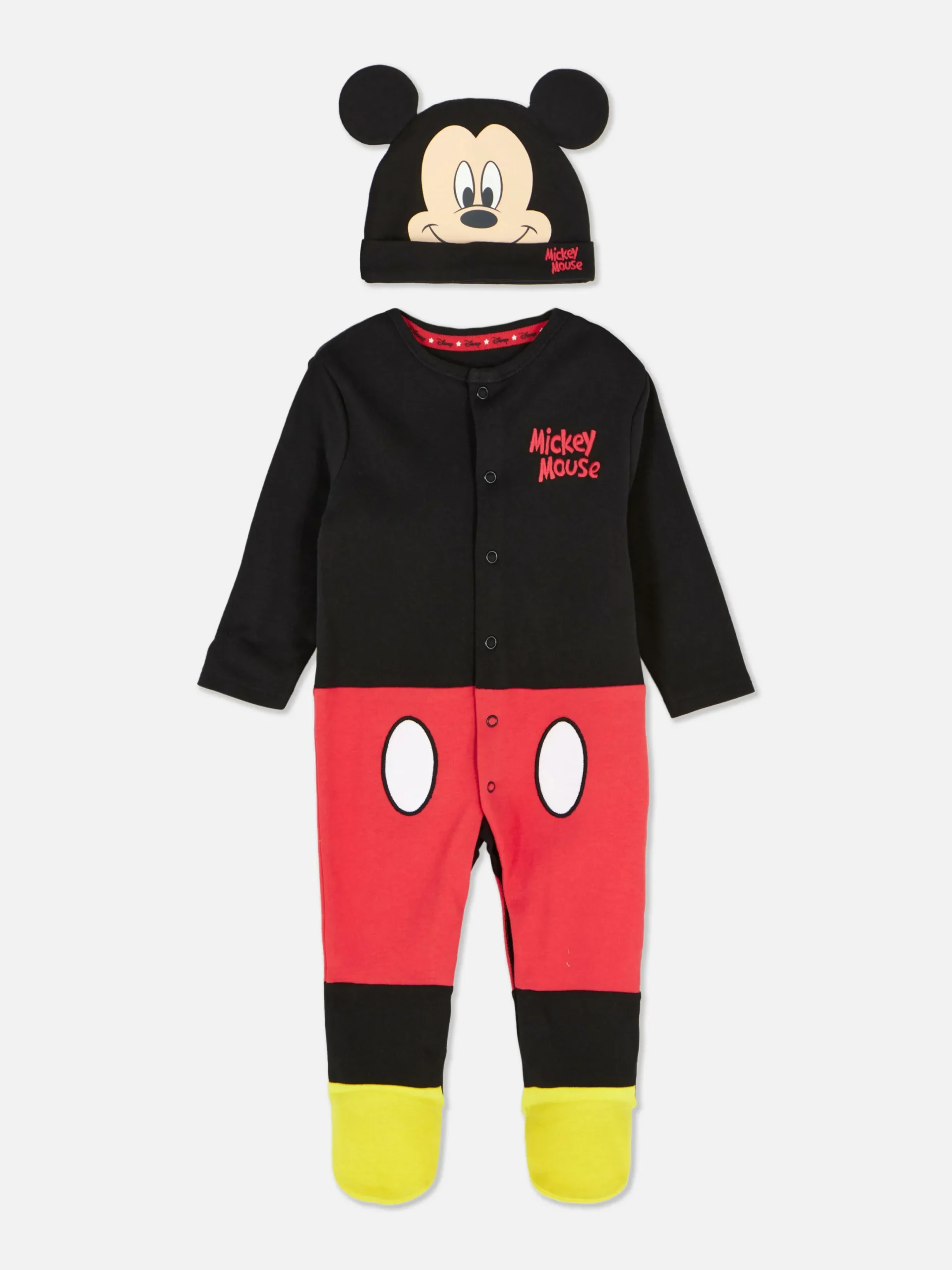 Primark Conjuntos Y Sets|Bodis Y Pijamas Para Bebé|Set De Pijama Y Gorro De Mickey Mouse De Disney