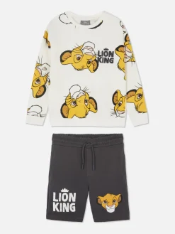 Niños Primark Conjuntos Y Sets|Set De Sudadera Y Pantalones Cortos A Juego De Simba