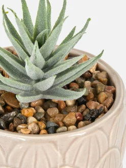 Primark Plantas Y Flores Artificiales|Suculenta Artificial En Maceta En Forma De Alcachofa