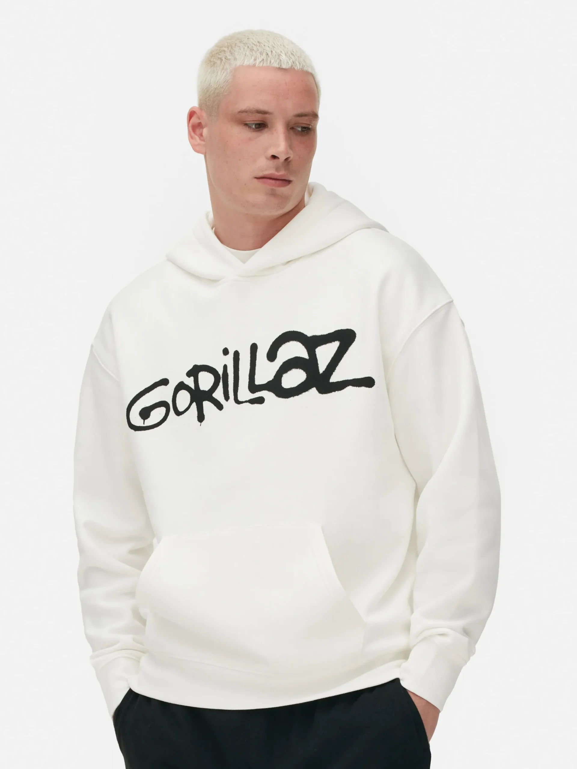 Hombre Primark Camisetas Y Sudaderas Con Estampado Gráfico|Sudaderas Con Y Sin Capucha|Sudadera Con Capucha De Camuflaje De Gorillaz