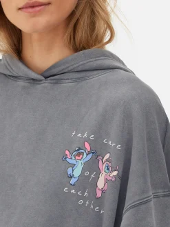 Mujer Primark Sudaderas Con Y Sin Capucha|Sudadera Con Capucha De Stitch Y Ángel De Disney