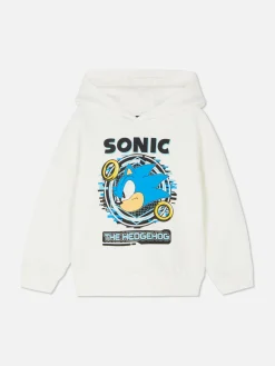 Niños Primark Sudaderas Con Y Sin Capucha|Sudadera Con Capucha Y Estampado De Sonic, El Erizo