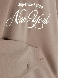Niños Primark Sudaderas Con Y Sin Capucha|Sudadera Con Capucha Y Estampado Gráfico «New York»