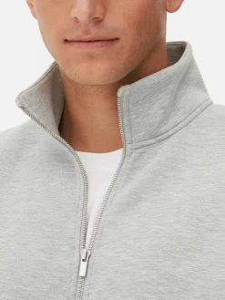Hombre Primark Sudaderas Con Y Sin Capucha|Sudadera Con Cremallera Y Cuello Chimenea De Kem