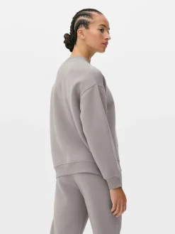 Mujer Primark Sudaderas Con Y Sin Capucha|Sudadera Con Cuello Redondo Y Mensaje