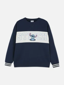 Mujer Primark Sudaderas Con Y Sin Capucha|Sudadera Con Texto En Contraste De Stitch De Disney