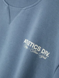 Niños Primark Sudaderas Con Y Sin Capucha|Sudadera De Cuello Redondo Con Estampado Gráfico