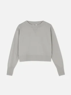 Mujer Primark Ropa De Gimnasio Y Deportiva|Sudaderas Con Y Sin Capucha|Sudadera De Cuello Redondo Y De Corte Cuadrado