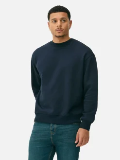 Hombre Primark Sudaderas Con Y Sin Capucha|Sudadera De Cuello Redondo Extragrande