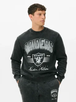 Hombre Primark Camisetas Y Sudaderas Con Estampado Gráfico|Sudaderas Con Y Sin Capucha|Sudadera De Las Vegas Raiders De La NFL