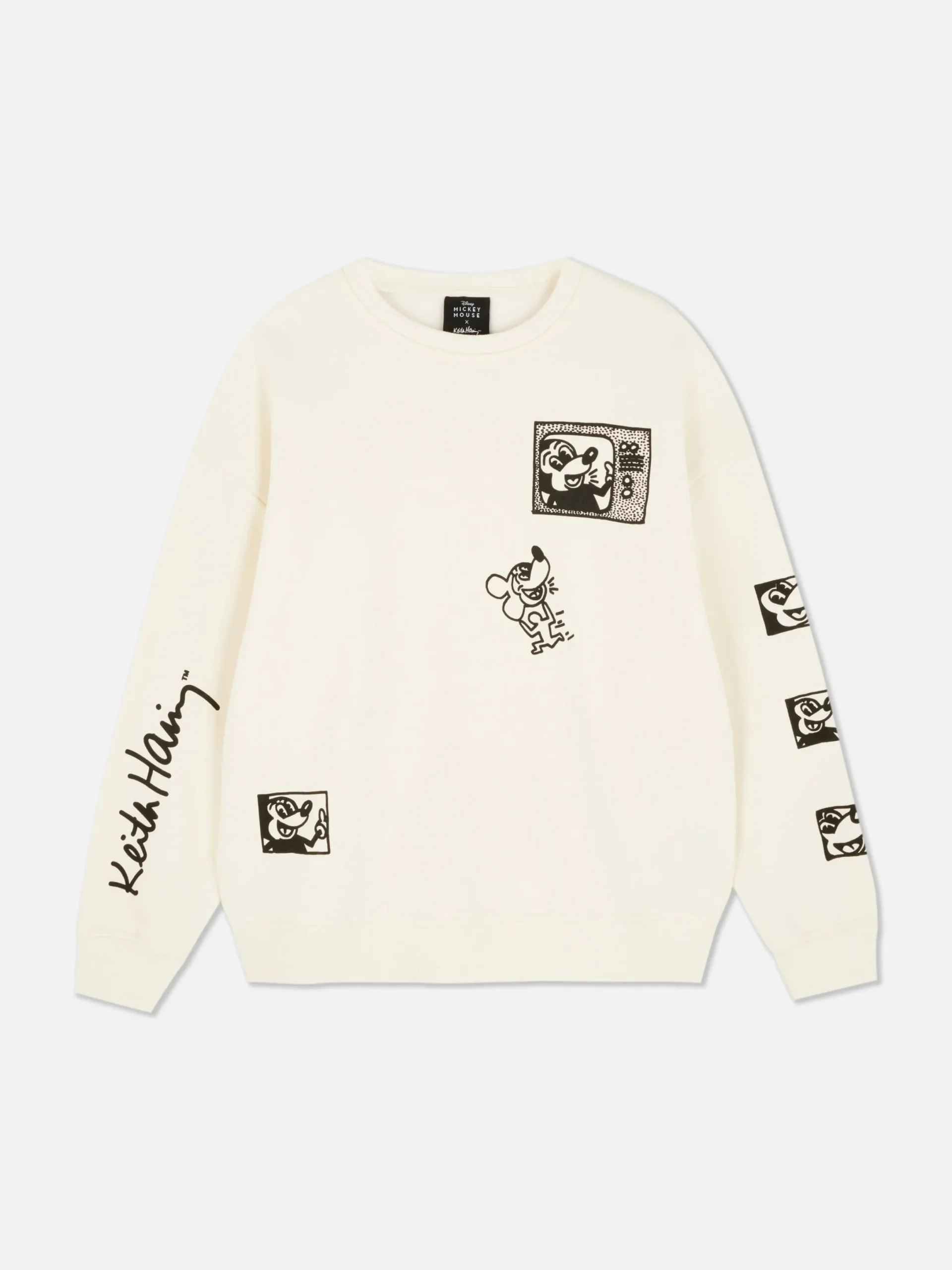 Mujer Primark Sudaderas Con Y Sin Capucha|Sudadera De Mickey Mouse De Disney X Keith Haring