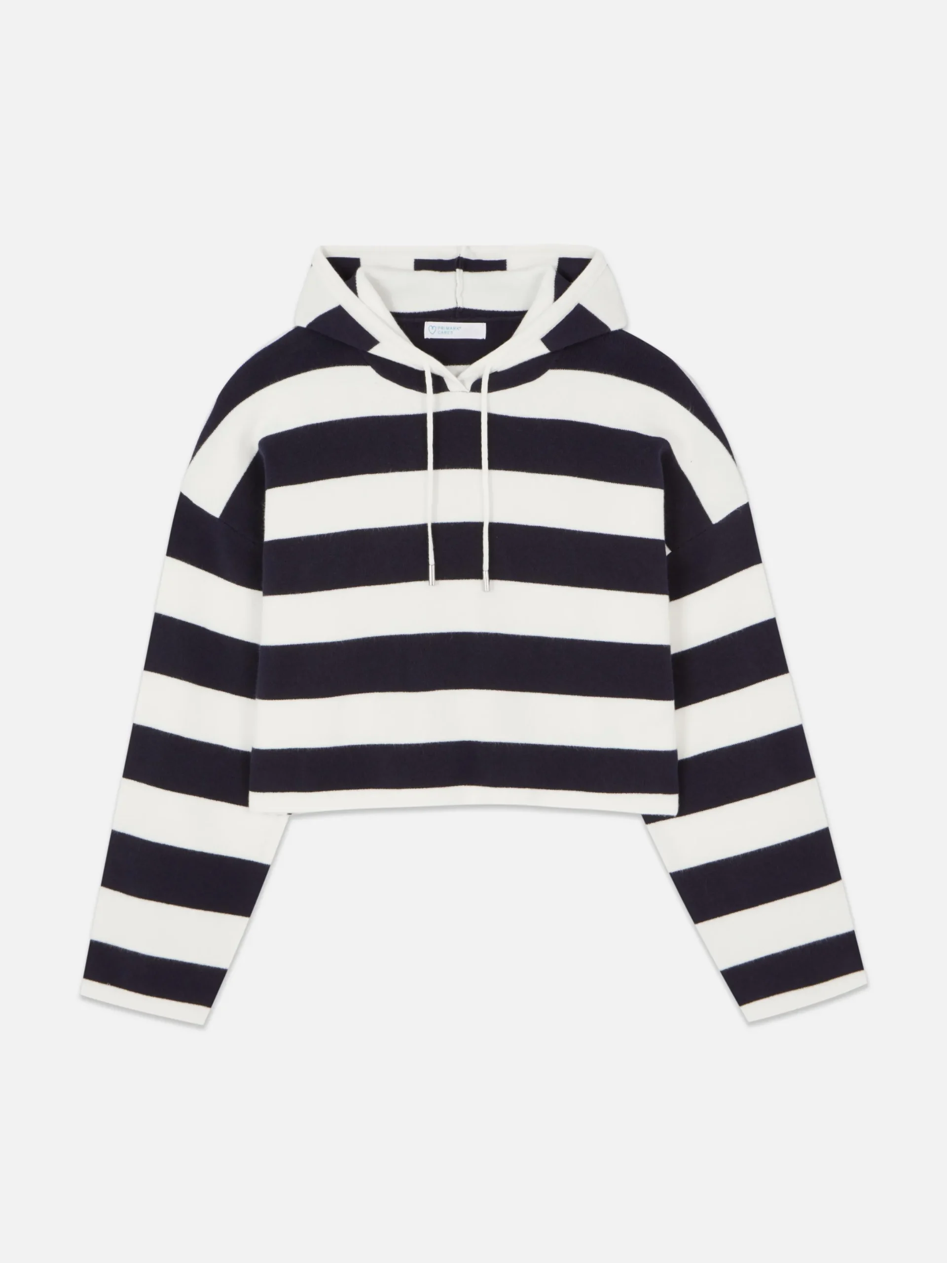 Mujer Primark Jerseys Y Cárdigans|Sudadera De Punto A Rayas Con Capucha