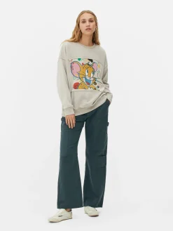 Mujer Primark Sudaderas Con Y Sin Capucha|Sudadera De Tom And Jerry Para Combinar