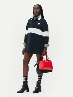 Mujer Primark Tops Y Camisetas|Sudadera Tipo Polo Extragrande De Rita Ora