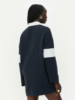 Mujer Primark Tops Y Camisetas|Sudadera Tipo Polo Extragrande De Rita Ora