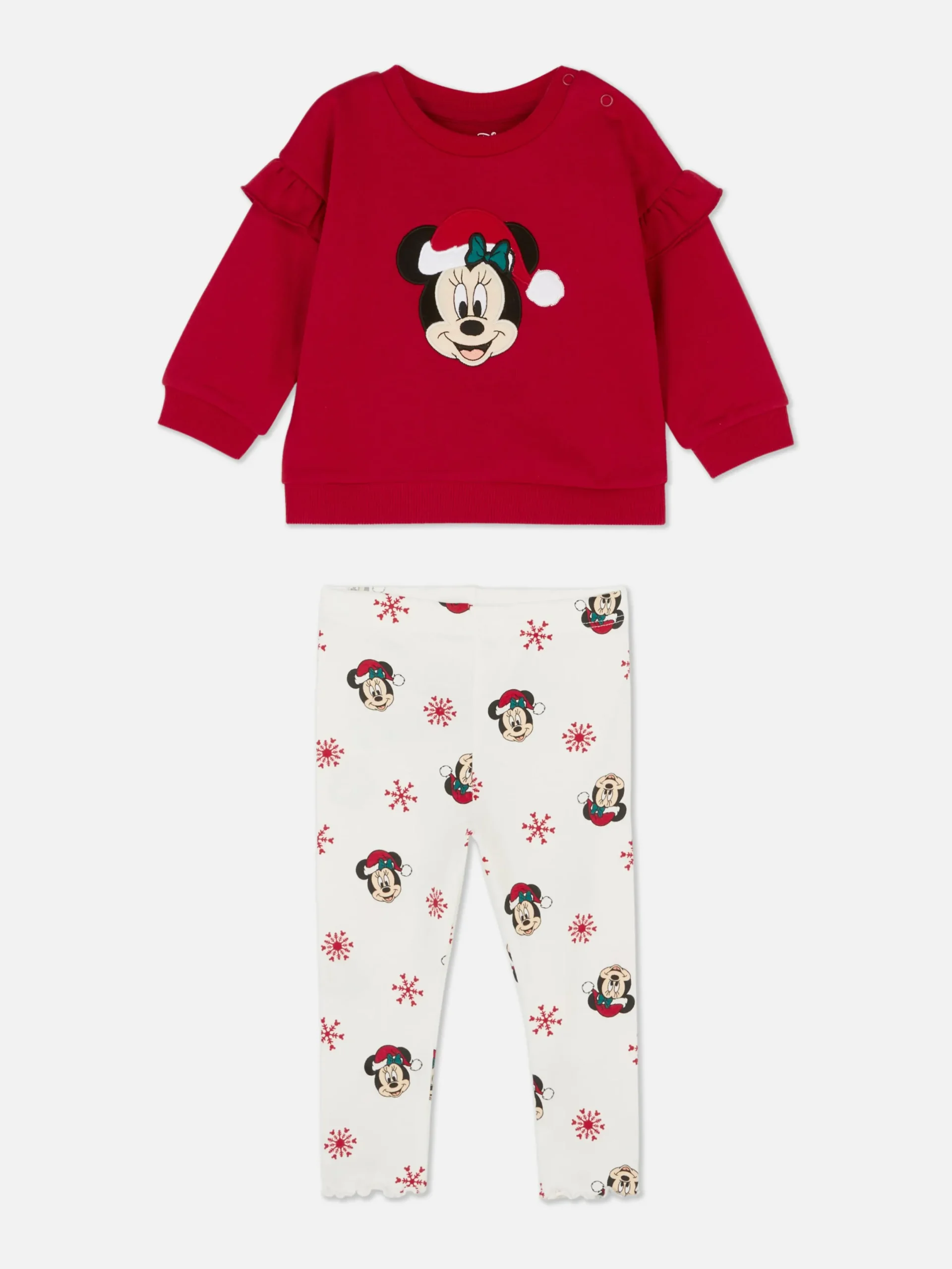 Primark Conjuntos Y Sets|Sudadera Y Leggings Navideños A Juego Disney