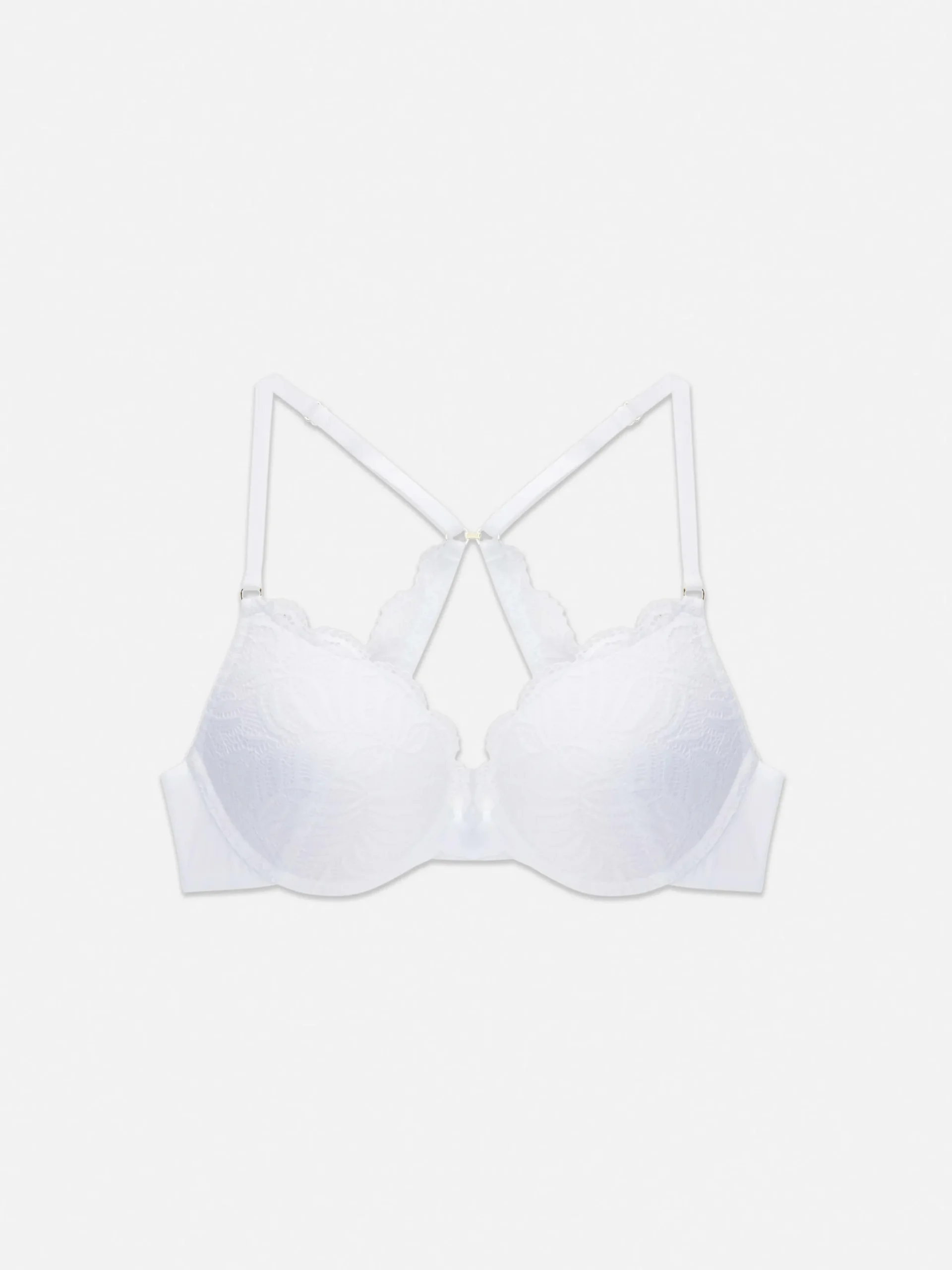 Mujer Primark Sujetadores|Sujetador De Encaje Con Relleno Y Espalda Nadadora