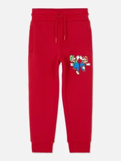 Niños Primark Pantalones De Chándal|Super Mario Bros. Pantalones De Chándal Con Cordón De Ajuste