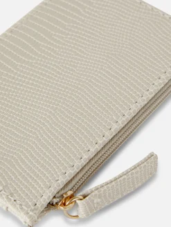 Mujer Primark Bolsos Y Monederos|Tarjetero Con Textura De Piel De Serpiente