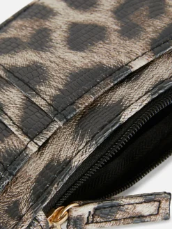 Mujer Primark Bolsos Y Monederos|Tarjetero Con Textura De Piel De Serpiente