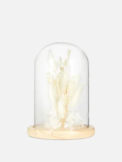 Primark Plantas Y Flores Artificiales|Terrario Con Flores Secas