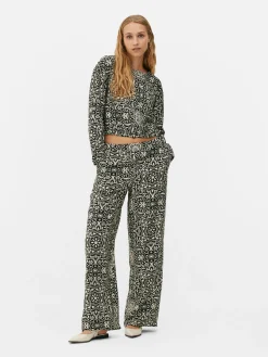 Mujer Primark Camisas Y Blusas|Top De Manga Larga Con Cordón De Ajuste Combinable