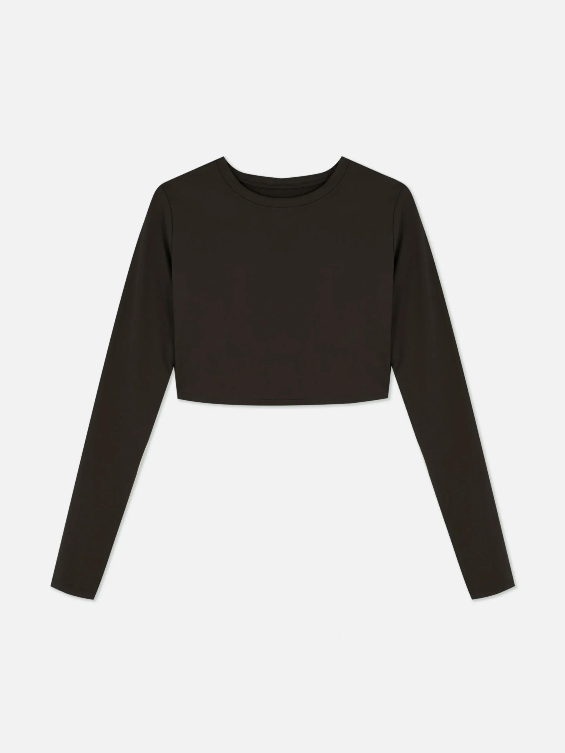 Mujer Primark Ropa De Gimnasio Y Deportiva|Top Deportivo Corto De Manga Larga De Rita Ora