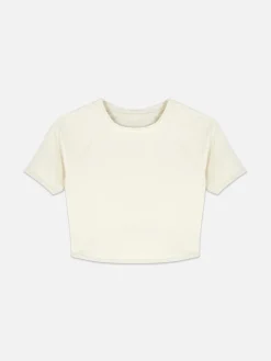 Mujer Primark Ropa De Gimnasio Y Deportiva|Top Deportivo Corto Muy Suave De Rita Ora