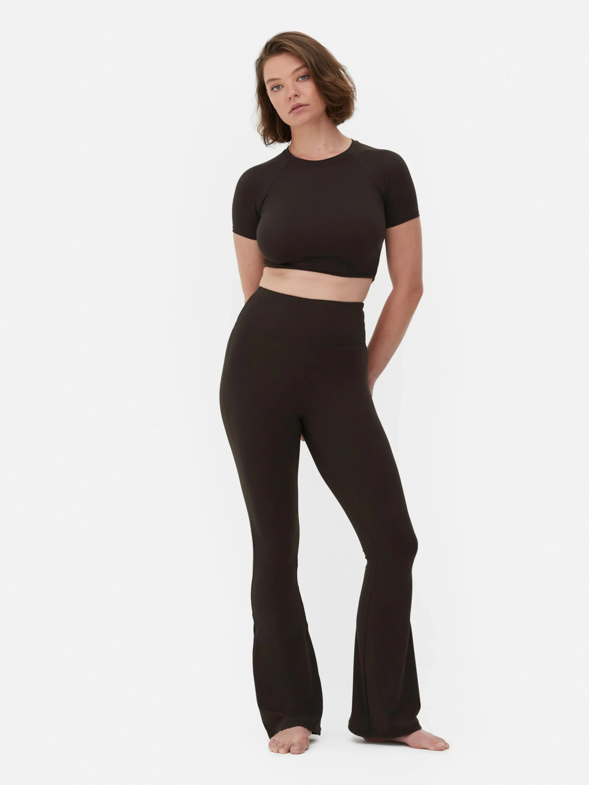 Mujer Primark Ropa De Gimnasio Y Deportiva|Top Deportivo Corto Muy Suave De Rita Ora