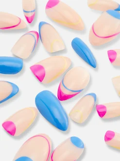 Primark Uñas Postizas|Uñas Postizas Abstractas Brillantes De PS...