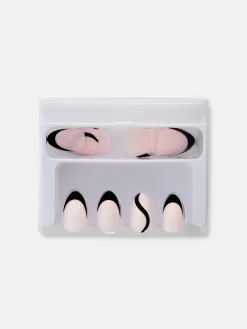 Primark Uñas Postizas|Uñas Postizas Almendradas Brillantes De PS...