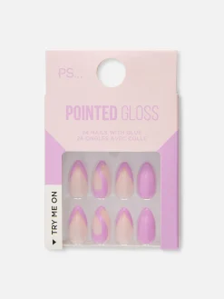 Primark Uñas Postizas|Uñas Postizas, Brillantes Y Puntiagudas De PS...