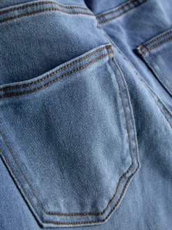 Mujer Primark Tejido Vaquero|Vaqueros|Vaqueros Ajustados Básicos De Tiro Medio