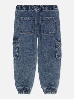 Niños Primark Vaqueros|Vaqueros Cargo Con Bajos Ajustados