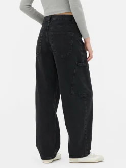 Mujer Primark Vaqueros|Vaqueros Cargo De Corte Globo